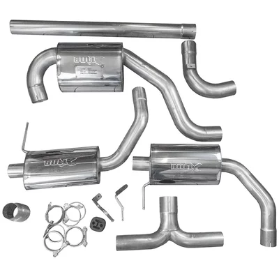 Cat-Back Bull-X  3" OE Tips SKODA OCTAVIA III (5E3, NL3, NR3)  2.0 TSI RS 220ps