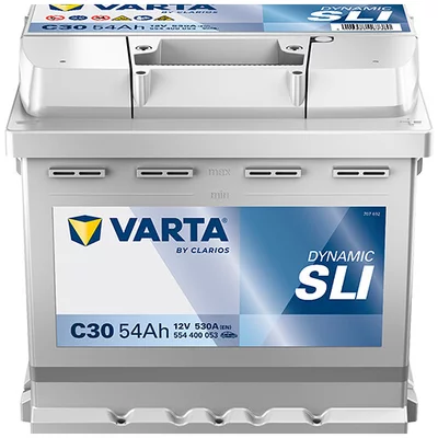 Autobatterie Varta C30 Dynamic SLI 12V 54Ah  530A MAZDA MX-5 II (NB)  1.6 16V (NB6C) 110ps