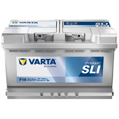 Batterie Voiture Varta F16 Dynamic SLI 12V 80Ah  740A AUDI A4 B5 Avant (8D5)  RS4 quattro 380cv