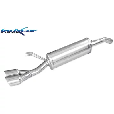 Echappement Final Inoxcar  2x80mm Racing Angled FIAT BRAVO II (198_)  1.4 T-Jet (198AXF1B) 150cv
