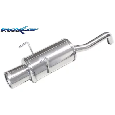 Endschalldämpfer Inoxcar  102mm Rolled FIAT PANDA (169_)  1.4 (169AXE1B) 100ps