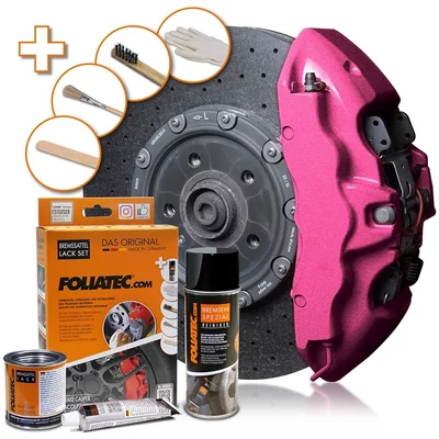 Foliatec Candy Pink Bremssattellack-Set 125ml MINI MINI (R50, R53)  Cooper S 170ps
