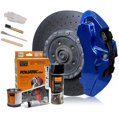  Foliatec Performance Blue Bremssattellack-Set 125ml MINI MINI (R50, R53)  Cooper S 170ps