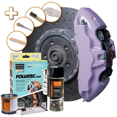  Foliatec Soft Violet Bremssattellack-Set 125ml MINI MINI (R50, R53)  Cooper S 170ps