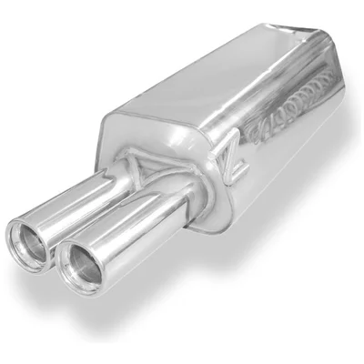 Echappement Final FOX  63.5mm 2x76mm
