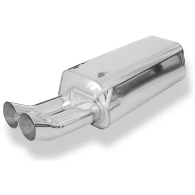 Echappement Final FOX  63.5mm 2x76mm AUDI 80 B4 Avant (8C5) 2.3 E 133 cv