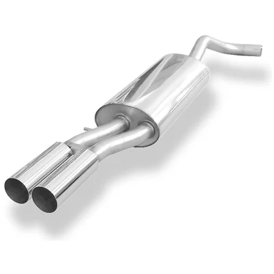 Echappement Final FOX  55mm 2x76mm AUDI A4 B5 (8D2) 2.6 150 cv