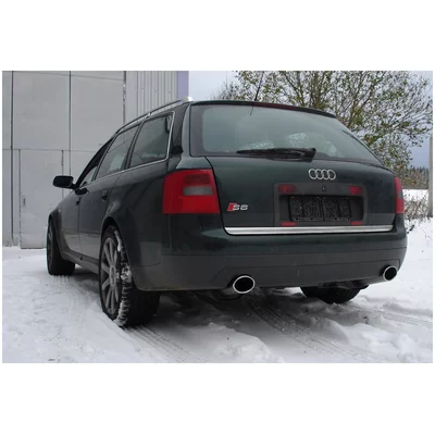 Echappement Final FOX  63.5mm 115x85mm AUDI A6 C5 (4B2, 4B4) 4.2 quattro 299 cv