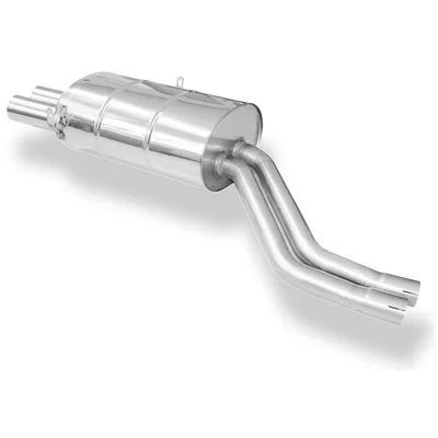 Echappement Final FOX  50mm 2x76mm BMW 3 (E46) 330 i 231 cv