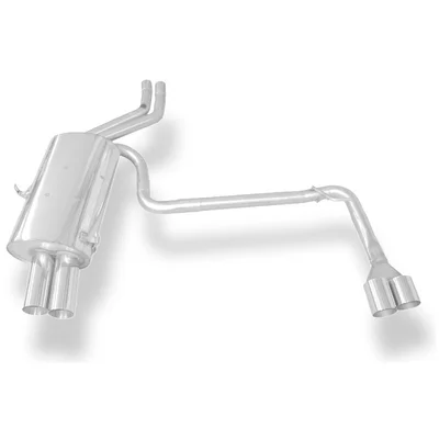 Echappement Final FOX  50mm 2x76mm BMW 3 (E46) 330 i 231 cv