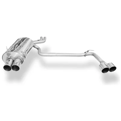 Echappement Final FOX  50mm 2x90mm BMW 3 (E46) 330 i 231 cv