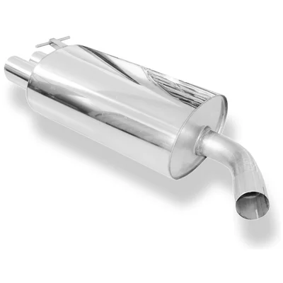 Terminale di scarico FOX  63.5mm 2x80mm BMW X3 (E83) 3.0 d 204 CV