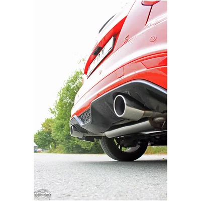 Echappement Final FOX  55mm 1x100mm FORD FOCUS III 1.6 Flexifuel 150 cv