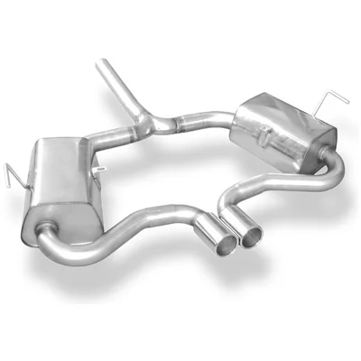 Echappement Final FOX  63.5mm 2x76mm MINI MINI (R50, R53) Cooper S 163 cv