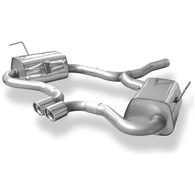 Echappement Final FOX  63.5mm 2x76mm MINI MINI (R50, R53) Cooper S 163 cv
