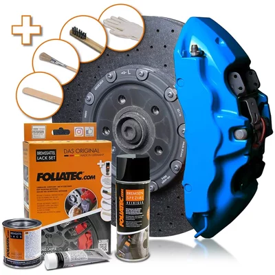  Foliatec GT-Blue Bremssattellack-Set 125ml MINI MINI (R50, R53)  Cooper S 170ps