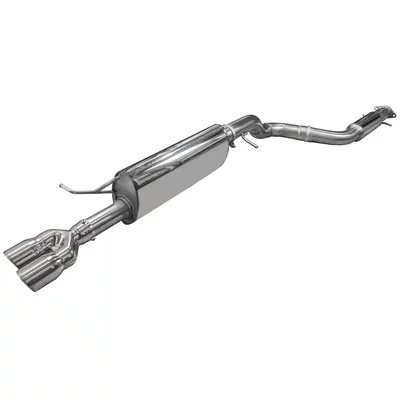 Cat-Back Bull-X  3" 2x76mm Straight Cut SEAT LEON (1M1)  1.8 T Cupra R 209cv