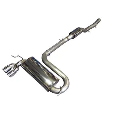 Cat-Back Bull-X  3" 2x76mm AUDI A3 (8L1)  S3 quattro 224cv