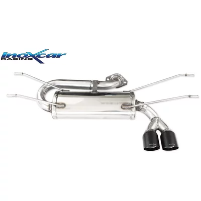 Endschalldämpfer Inoxcar  2x80mm Ceramic Black MAZDA MX-5 IV (ND__)  2.0 (ND2E, ND6E) 160ps