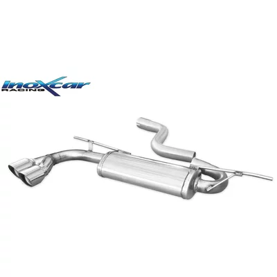 Echappement Final Inoxcar  2x80mm Racing AUDI A3 Sportback (8VA, 8VF)  40 TFSI 190cv