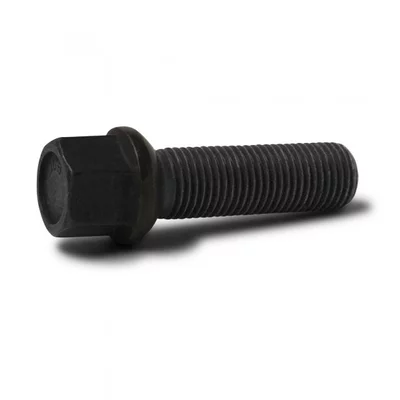 Kit Visserie de Jantes Powertech M14x1.5 L27mm (Set 10 Vis Noires Sphériques)