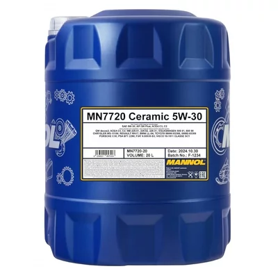  Mannol Ceramic 7720 5W30 20L