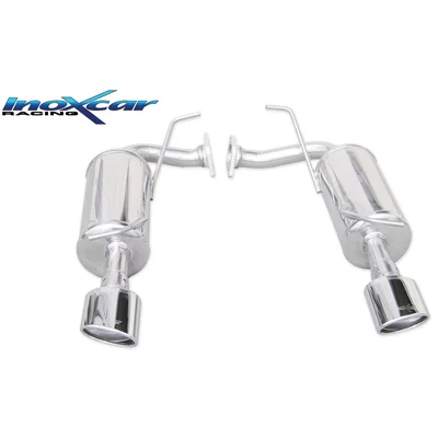 Echappement Final Inoxcar  120x80 Oval MAZDA 6 A trois volumes (GG)  2.3 MPS Turbo (GG3P) 260cv