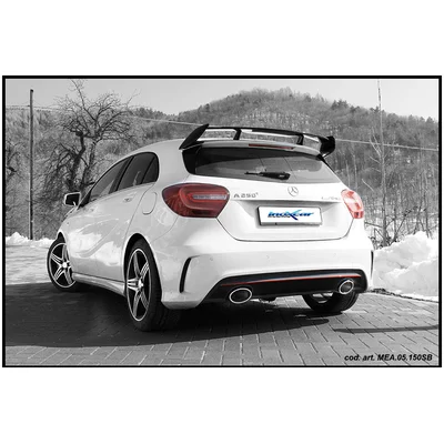 Endschalldämpfer Inoxcar  150x105mm Oval MERCEDES-BENZ CLASSE A (W176)  A 250 (176.044) 211ps