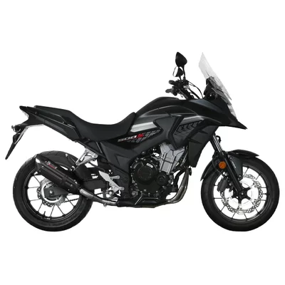 Mivv Suono Inox/Black/Carbon cap pour Honda CB 500 X 2017-2020