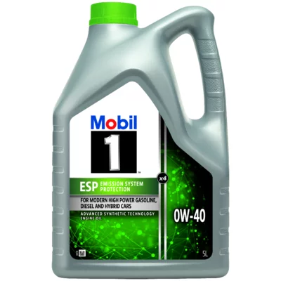 Huile Moteur Mobil 1 ESP 0W40 5L MAZDA 3 (BK)  2.0 MZR-CD (BK14) 143cv