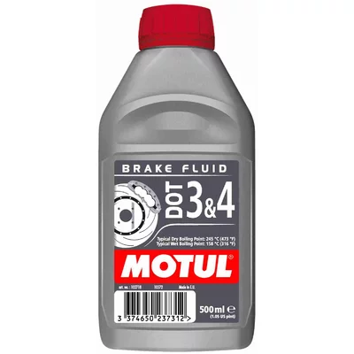 Liquide de Freins Motul DOT 3&4 500ml MAZDA MX-5 II (NB)  1.6 16V (NB6C) 110cv