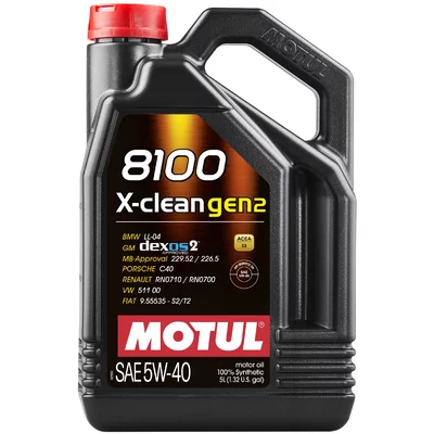 Huile Moteur Motul 8100 X-clean gen2 5W40 5L BMW 3 (E36)  318 i 115cv