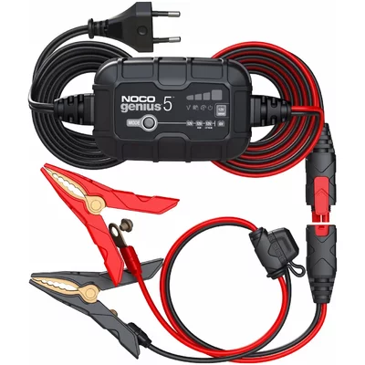 Chargeur de Batterie Noco Genius 5 (6/12V, 5A) VW GOLF VIII (CD1, DA1)  2.0 TSI R 4motion 333cv