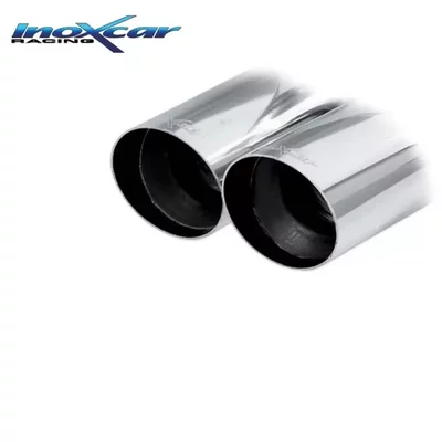 Echappement Final Inoxcar  2x80mm Racing Angled AUDI A3 Sportback (8PA)  2.0 TDI 16V 140cv