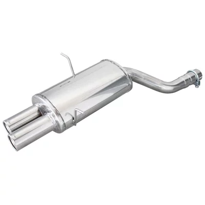Endschalldämpfer Inoxcar  2x80mm Racing Angled BMW X3 (E83)  3.0 d 204ps