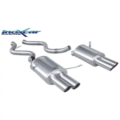 Endschalldämpfer Inoxcar  2x76mm Racing Angled BMW 3 (E90)  M3 420ps