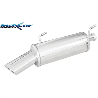 Echappement Final Inoxcar  120x80 Oval PEUGEOT 206 Berline bicorps trois ou cinq portes (2A/C)  2.0 S16 135cv