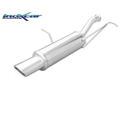 Endschalldämpfer Inoxcar  120x80 Oval PEUGEOT 307 (3A/C)  2.0 HDi 90 90ps