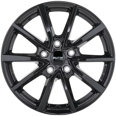 Wheels Platin P95 6.0x16 5x112 ET43 DIAMANT-SCHWARZ