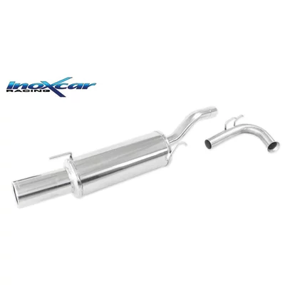 Endschalldämpfer Inoxcar  102mm Rolled RENAULT CLIO III (BR0/1, CR0/1)  1.2 16V (BR0R, BR1D, BR1L, CR0R) 65ps