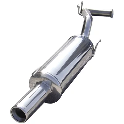 Endschalldämpfer Inoxcar  80mm Rolled RENAULT CLIO III (BR0/1, CR0/1)  1.2 16V (BR0R, BR1D, BR1L, CR0R) 65ps