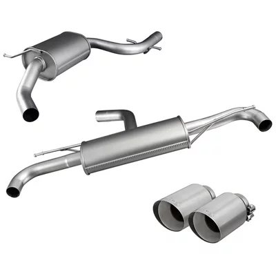 Cat-Back Remus  Straight Cut 102mm VW GOLF VI (5K1)  2.0 GTi 235cv