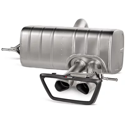 Echappement Final Akrapovic Slip-On Carbon RENAULT MEGANE IV Berline bicorps trois ou cinq portes (B9A/M/N_)  1.8 RS TCe 280 (B9M6) 279cv