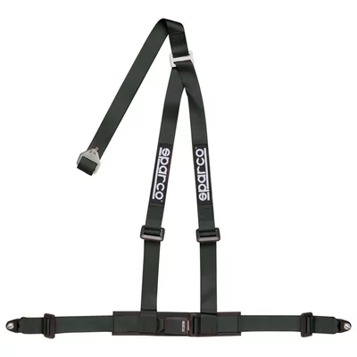 3 Punkt Gurt Sparco Schwarz CITROËN C4 CACTUS  1.2 THP 110 110ps