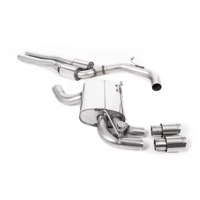 Cat-Back Milltek  3" Twin 90mm GT90 AUDI A3 Sportback (8PA)  RS3 quattro 340cv