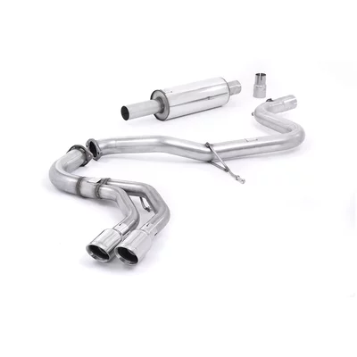 Cat-Back Milltek  2.75" Twin 80mm GT80 AUDI A3 Sportback (8VA, 8VF)  2.0 TDI 184cv