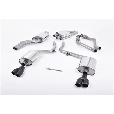 Cat-Back Milltek  2.35" Twin 80mm GT80 AUDI A4 B8 Avant (8K5)  S4 quattro 333cv