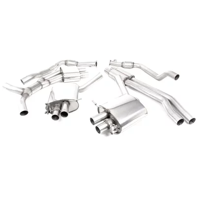 Cat-Back Milltek  Oval Jet AUDI A4 B9 Avant (8W5, 8WD)  RS4 TFSi quattro 450cv