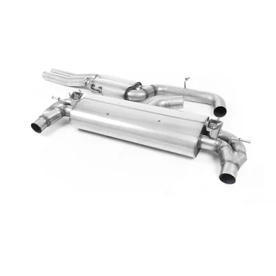 Cat-Back Milltek  3" Polished Oval Trims AUDI A3 Sportback (8VA, 8VF)  RS3 quattro 400cv
