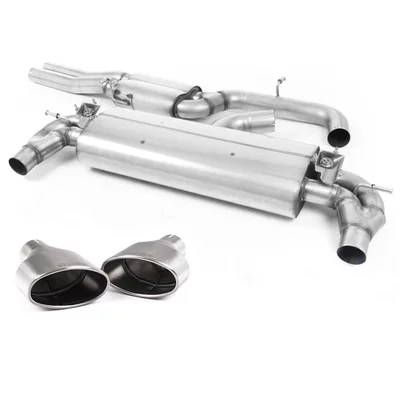 Cat-Back Milltek  3" Titanium Trims AUDI A3 Sportback (8VA, 8VF)  RS3 quattro 400cv